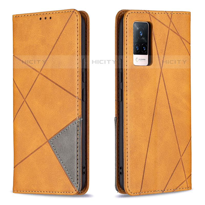 Funda de Cuero Cartera con Soporte Carcasa B07F para Vivo V21s 5G