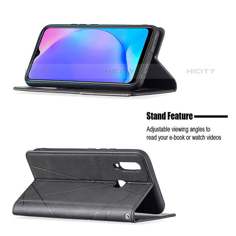 Funda de Cuero Cartera con Soporte Carcasa B07F para Vivo Y12