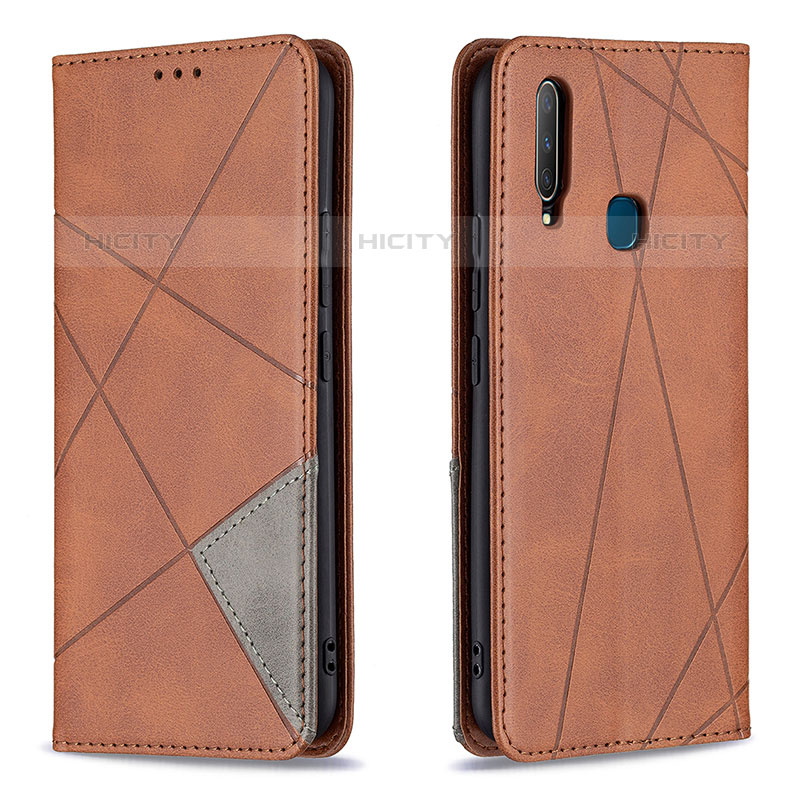 Funda de Cuero Cartera con Soporte Carcasa B07F para Vivo Y12