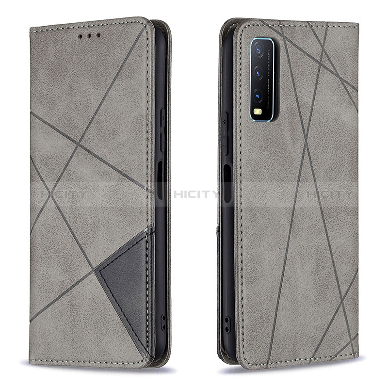 Funda de Cuero Cartera con Soporte Carcasa B07F para Vivo Y12A