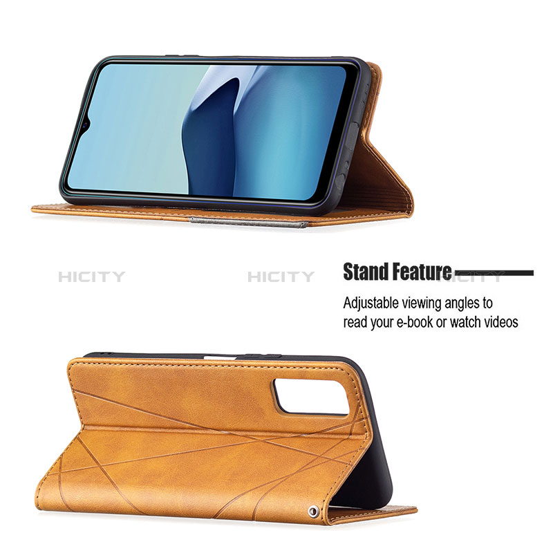 Funda de Cuero Cartera con Soporte Carcasa B07F para Vivo Y12G