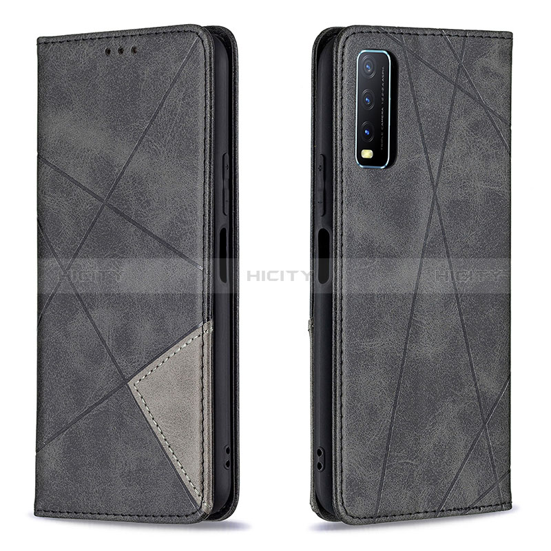 Funda de Cuero Cartera con Soporte Carcasa B07F para Vivo Y12G