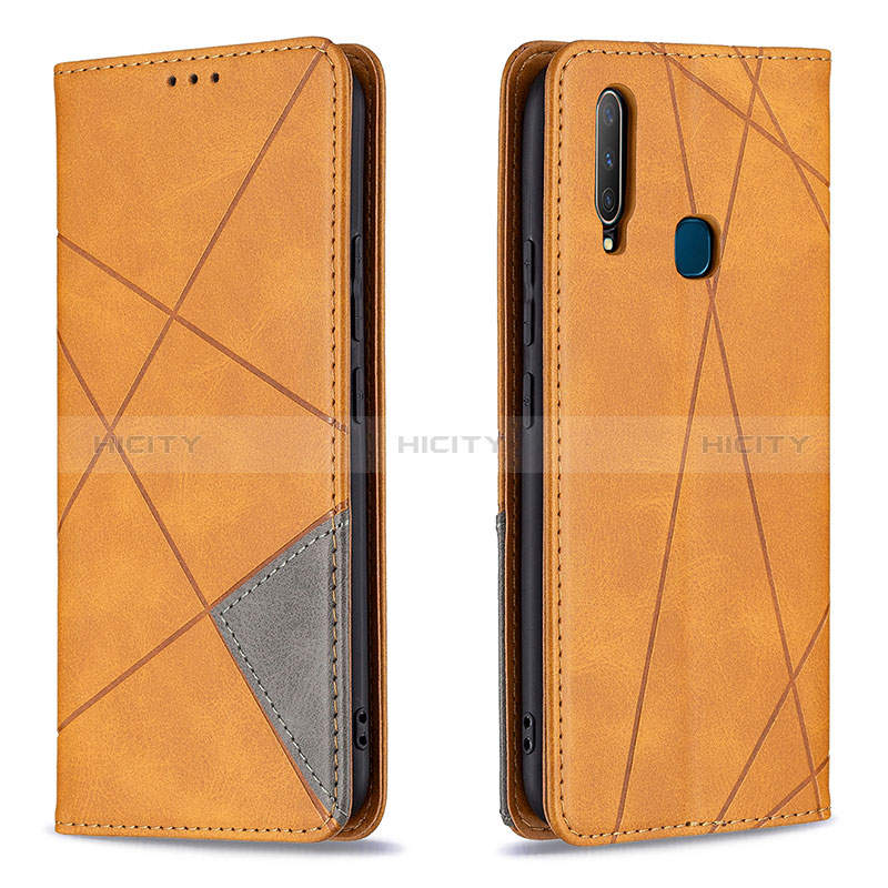 Funda de Cuero Cartera con Soporte Carcasa B07F para Vivo Y3s