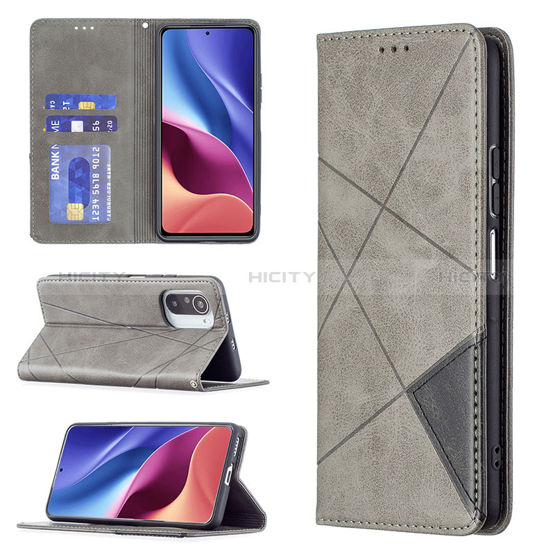 Funda de Cuero Cartera con Soporte Carcasa B07F para Xiaomi Mi 11i 5G