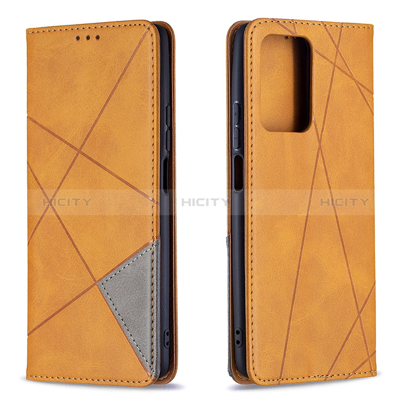 Funda de Cuero Cartera con Soporte Carcasa B07F para Xiaomi Mi 11T 5G Marron Claro