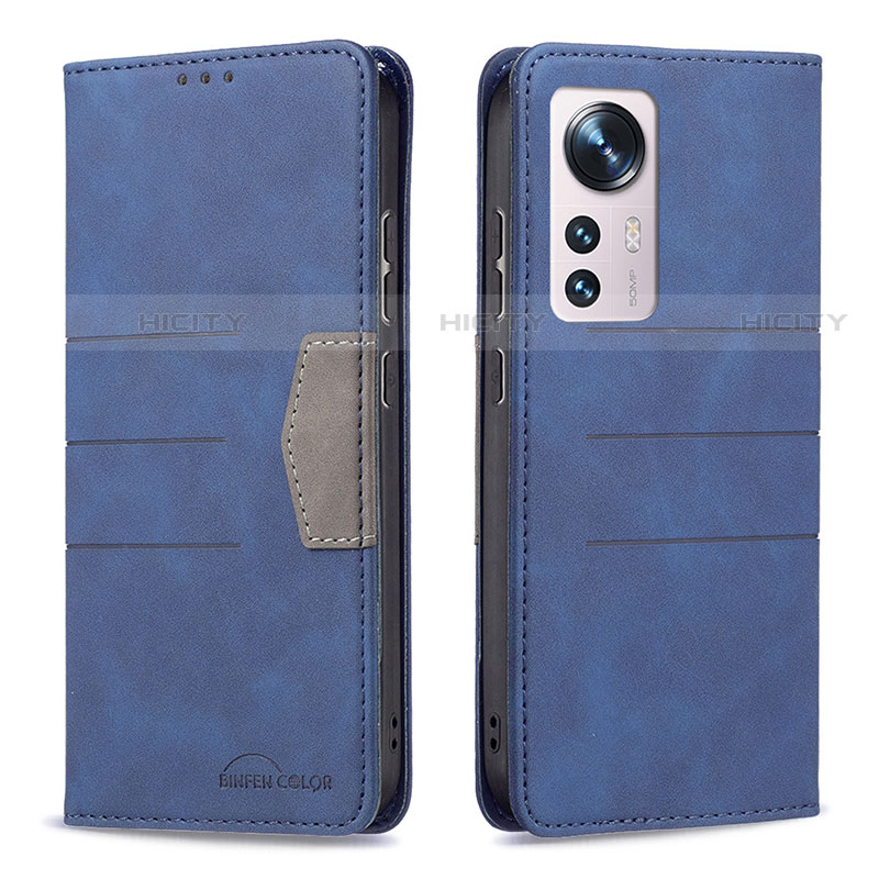 Funda de Cuero Cartera con Soporte Carcasa B07F para Xiaomi Mi 12X 5G