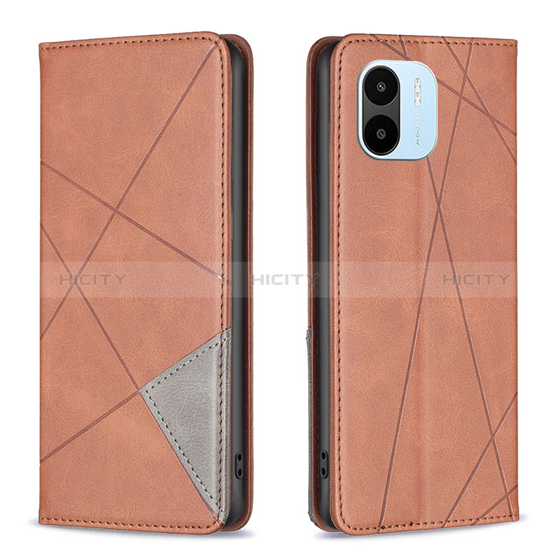 Funda de Cuero Cartera con Soporte Carcasa B07F para Xiaomi Poco C50