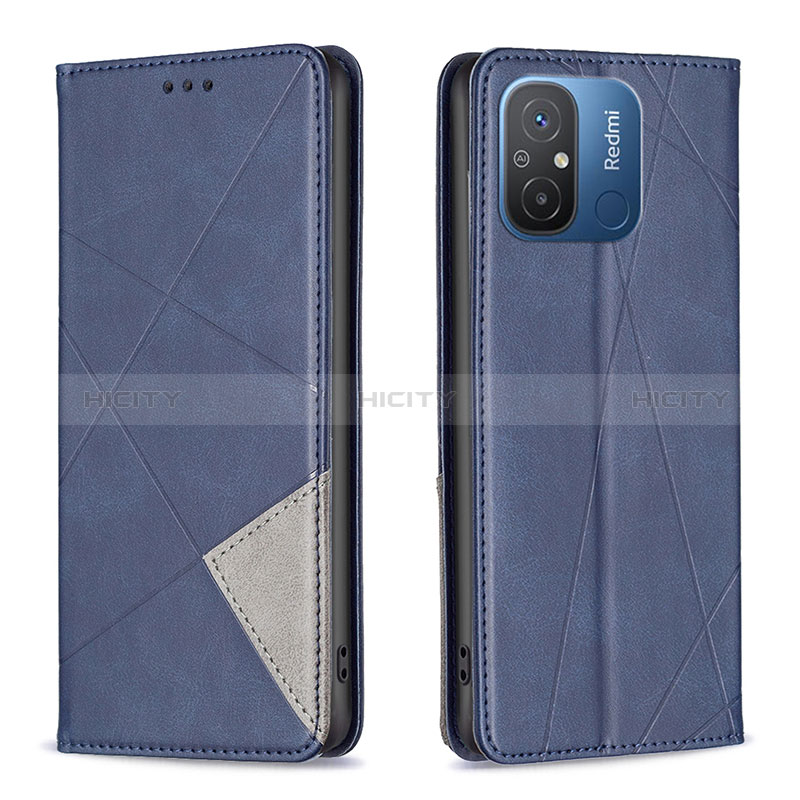 Funda de Cuero Cartera con Soporte Carcasa B07F para Xiaomi Poco C55