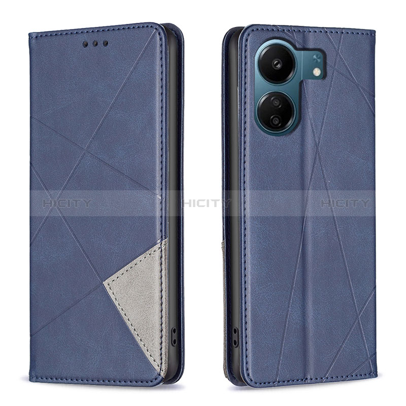 Funda de Cuero Cartera con Soporte Carcasa B07F para Xiaomi Poco C65