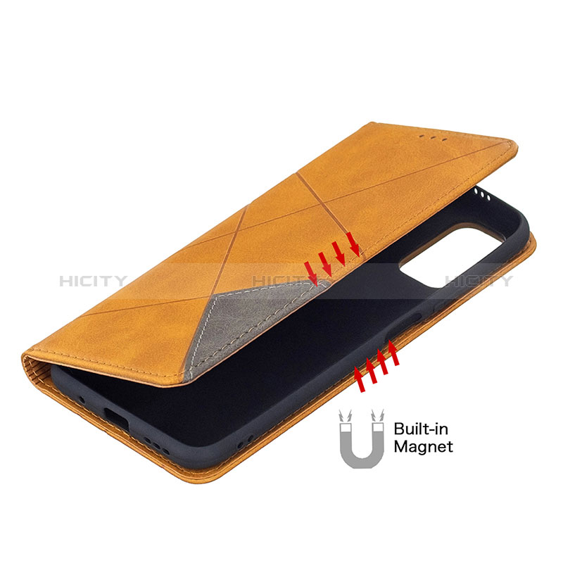 Funda de Cuero Cartera con Soporte Carcasa B07F para Xiaomi POCO M3 Pro 5G