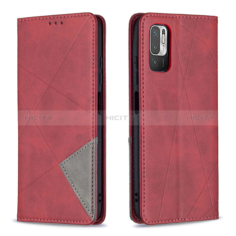 Funda de Cuero Cartera con Soporte Carcasa B07F para Xiaomi POCO M3 Pro 5G