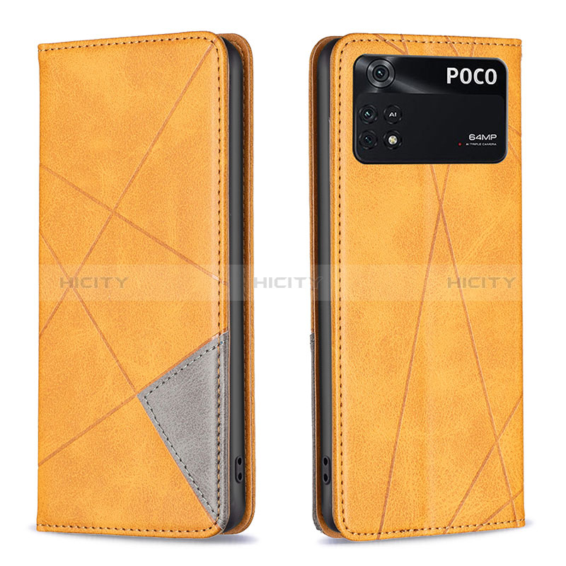 Funda de Cuero Cartera con Soporte Carcasa B07F para Xiaomi Poco M4 Pro 4G