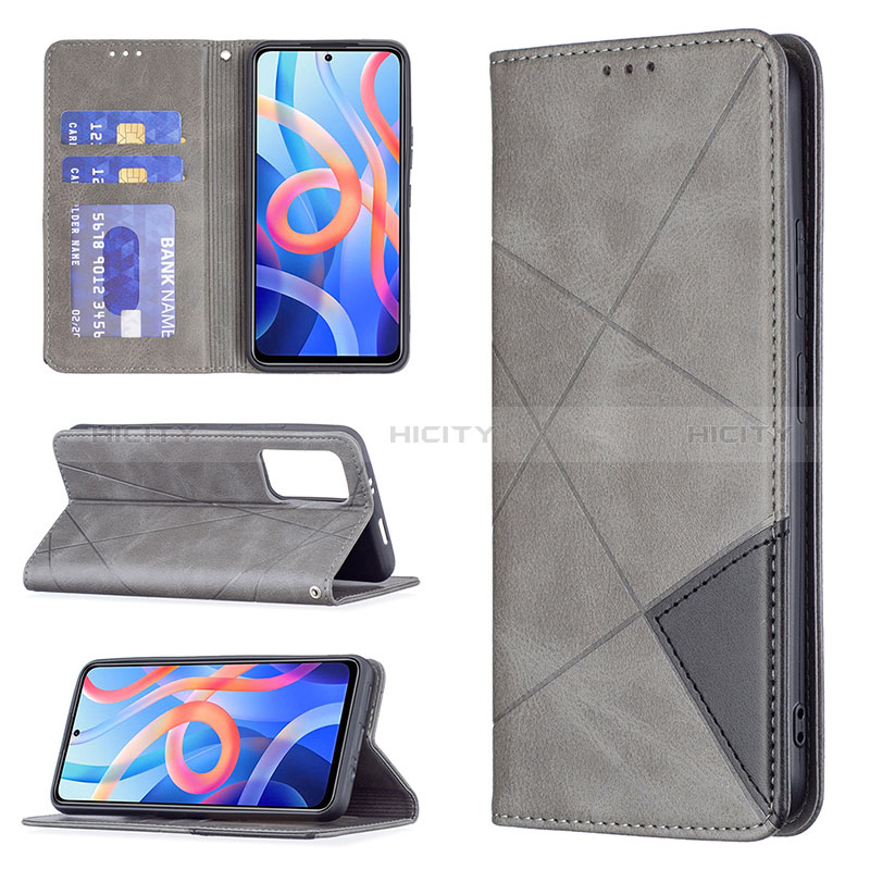 Funda de Cuero Cartera con Soporte Carcasa B07F para Xiaomi Poco M4 Pro 5G