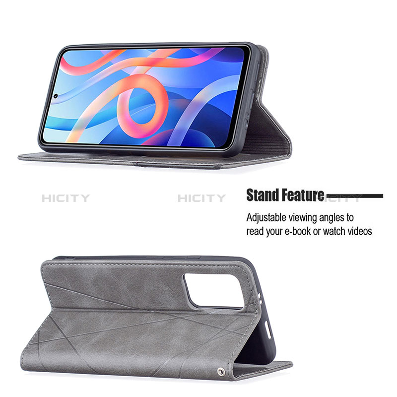 Funda de Cuero Cartera con Soporte Carcasa B07F para Xiaomi Poco M4 Pro 5G