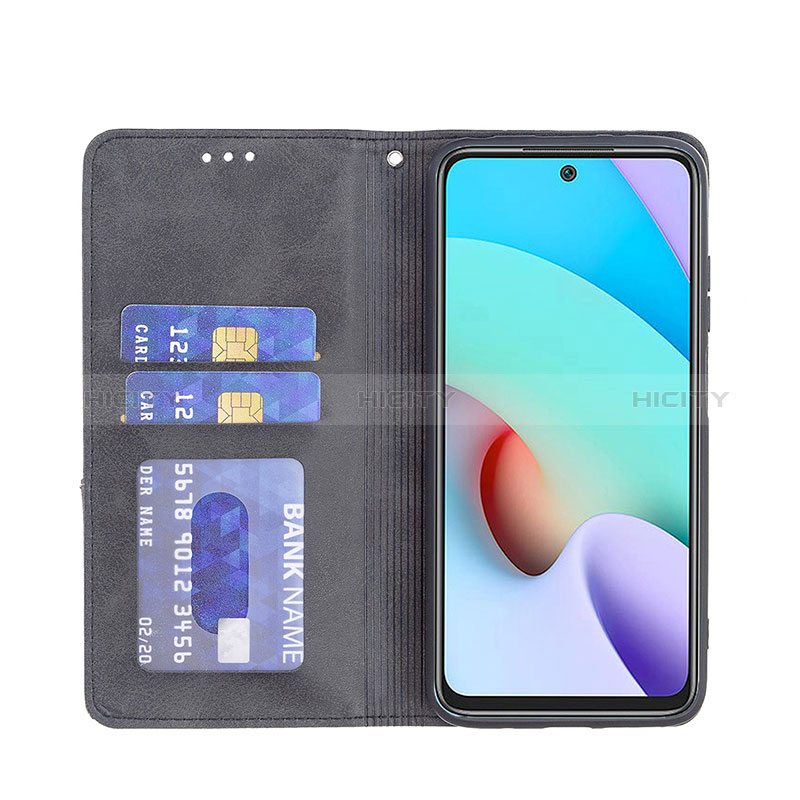 Funda de Cuero Cartera con Soporte Carcasa B07F para Xiaomi Redmi 10 (2022)