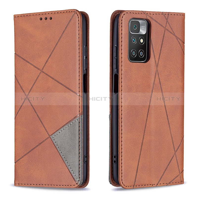 Funda de Cuero Cartera con Soporte Carcasa B07F para Xiaomi Redmi 10 (2022)