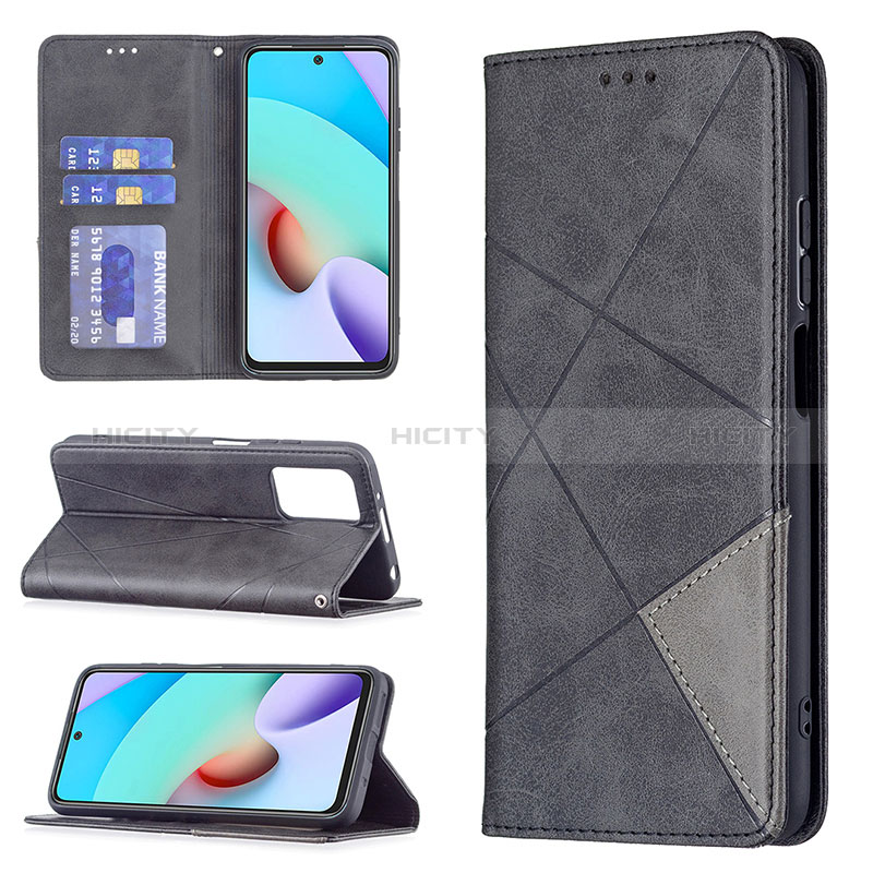 Funda de Cuero Cartera con Soporte Carcasa B07F para Xiaomi Redmi 10 (2022)