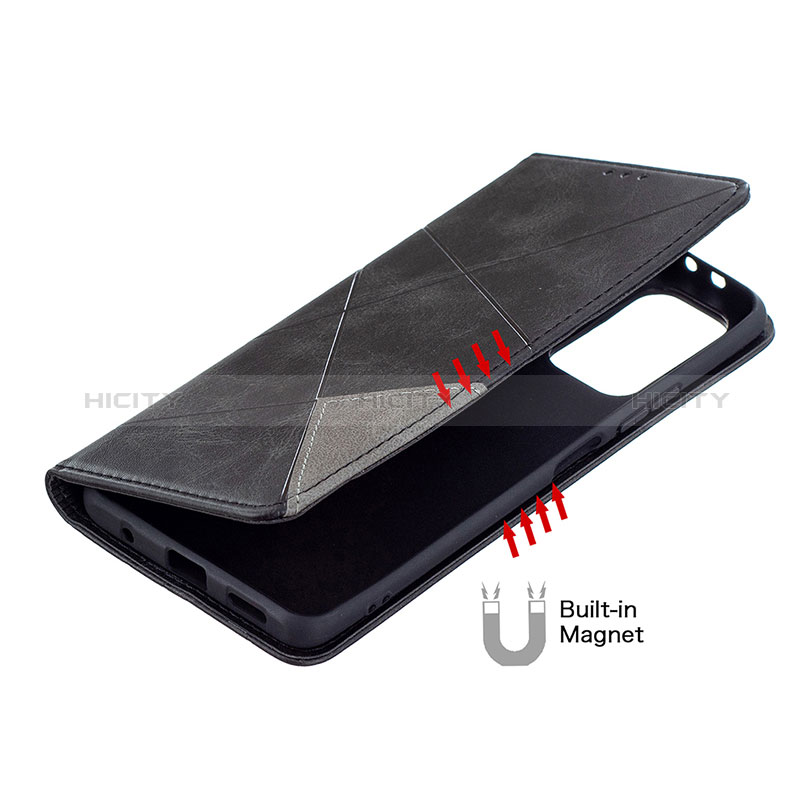 Funda de Cuero Cartera con Soporte Carcasa B07F para Xiaomi Redmi Note 10 Pro Max