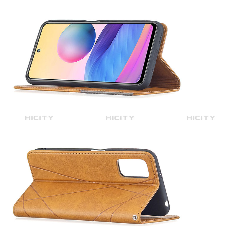 Funda de Cuero Cartera con Soporte Carcasa B07F para Xiaomi Redmi Note 10T 5G