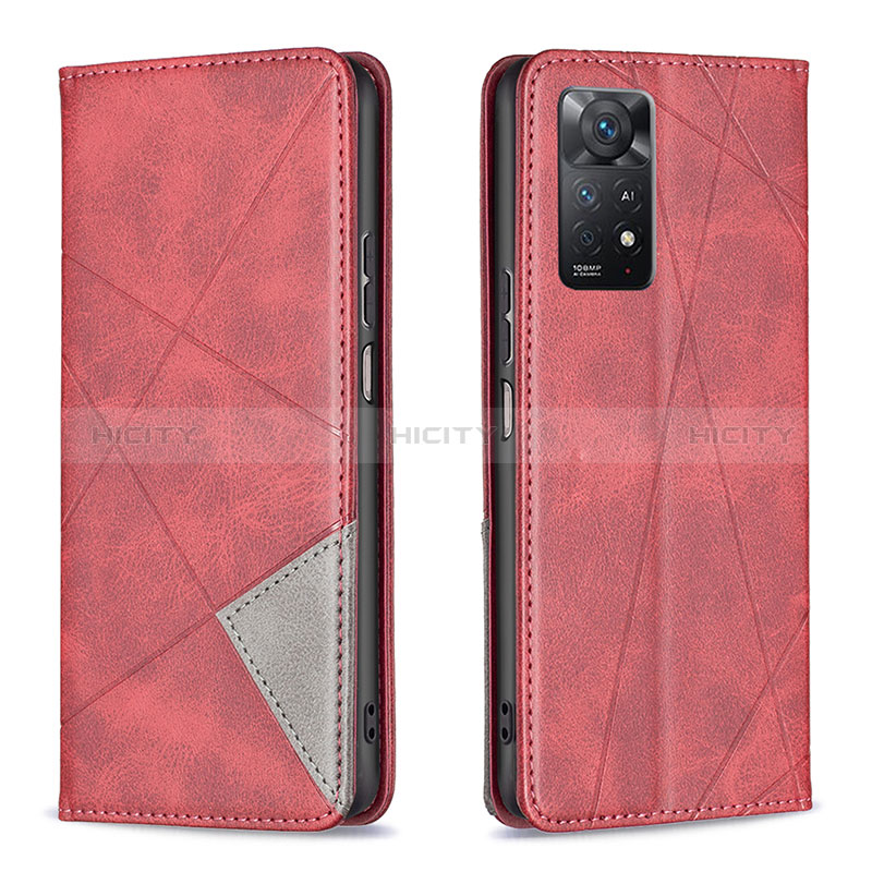 Funda de Cuero Cartera con Soporte Carcasa B07F para Xiaomi Redmi Note 11 Pro 4G