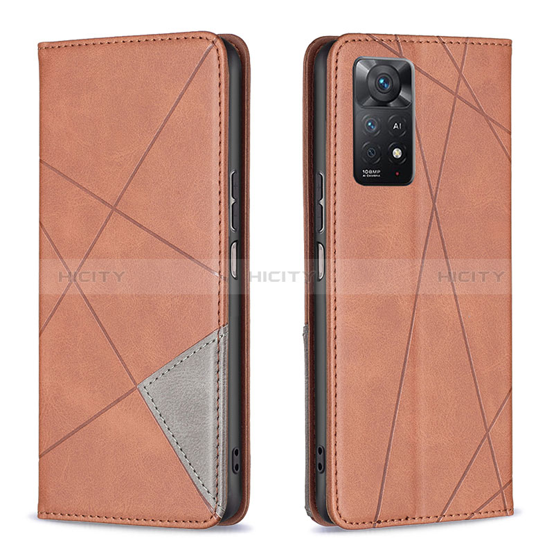 Funda de Cuero Cartera con Soporte Carcasa B07F para Xiaomi Redmi Note 11 Pro 4G