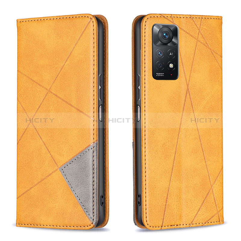 Funda de Cuero Cartera con Soporte Carcasa B07F para Xiaomi Redmi Note 11 Pro 4G