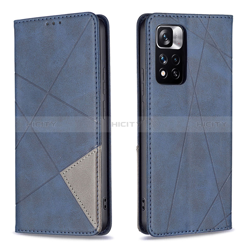 Funda de Cuero Cartera con Soporte Carcasa B07F para Xiaomi Redmi Note 11 Pro+ Plus 5G