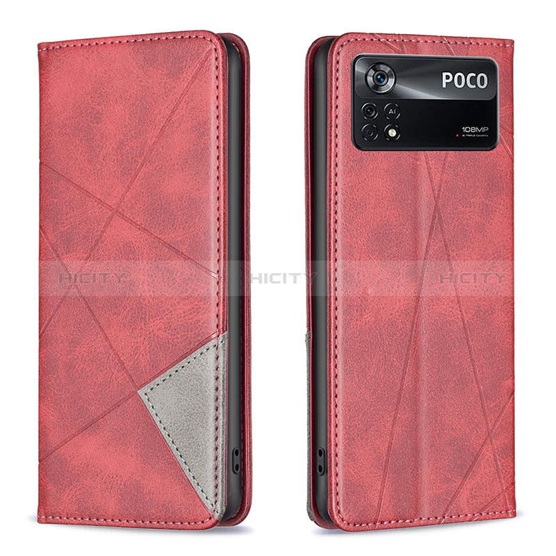 Funda de Cuero Cartera con Soporte Carcasa B07F para Xiaomi Redmi Note 11E Pro 5G