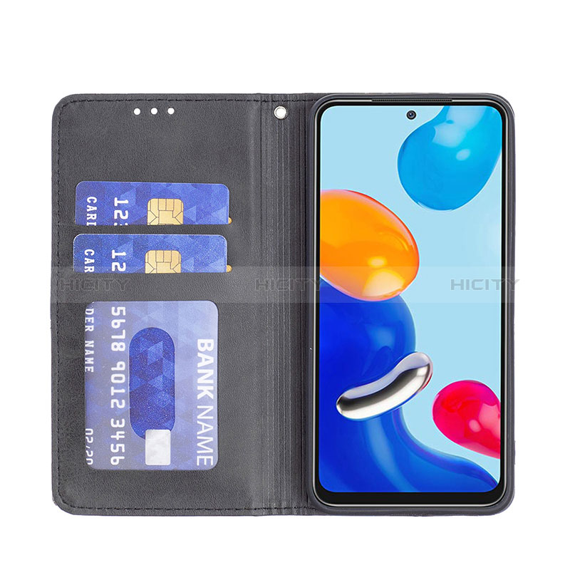 Funda de Cuero Cartera con Soporte Carcasa B07F para Xiaomi Redmi Note 11S 4G