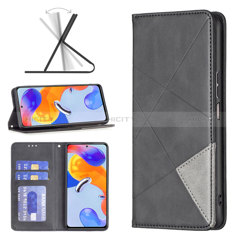 Funda de Cuero Cartera con Soporte Carcasa B07F para Xiaomi Redmi Note 12 Pro 4G