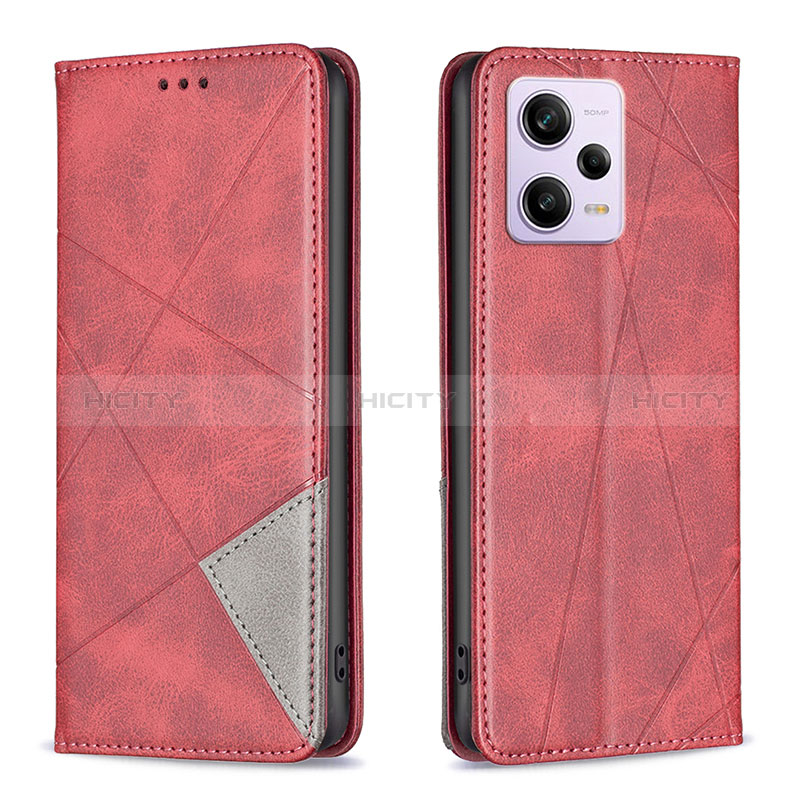 Funda de Cuero Cartera con Soporte Carcasa B07F para Xiaomi Redmi Note 12 Pro+ Plus 5G