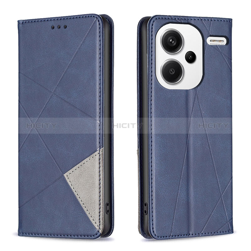 Funda de Cuero Cartera con Soporte Carcasa B07F para Xiaomi Redmi Note 13 Pro+ Plus 5G