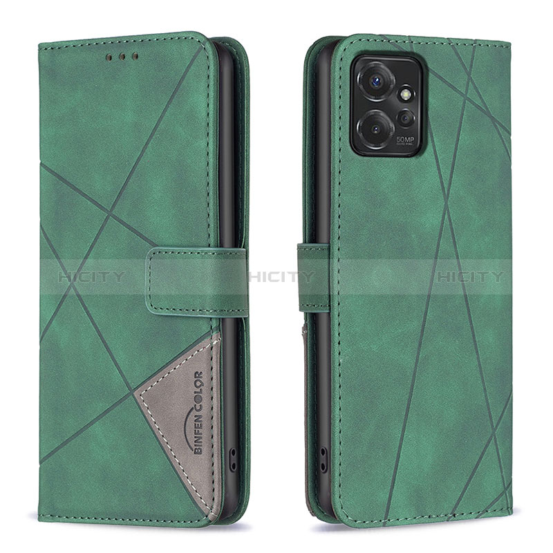 Funda de Cuero Cartera con Soporte Carcasa B08F para Motorola Moto G Power 5G (2023)