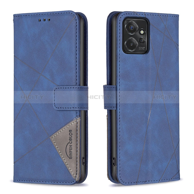 Funda de Cuero Cartera con Soporte Carcasa B08F para Motorola Moto G Power 5G (2023)