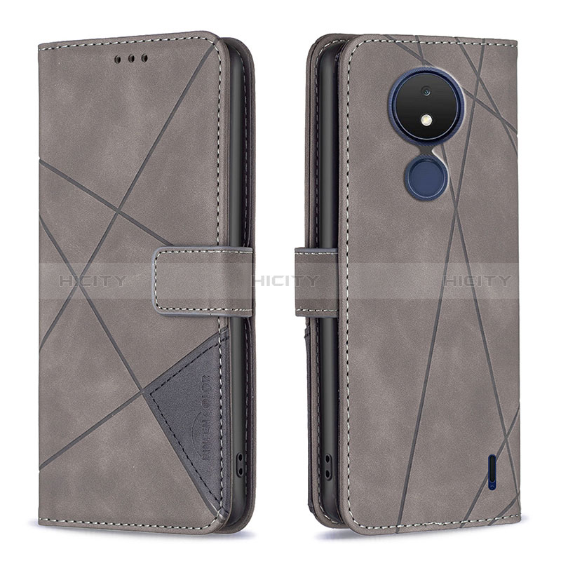 Funda de Cuero Cartera con Soporte Carcasa B08F para Nokia C21