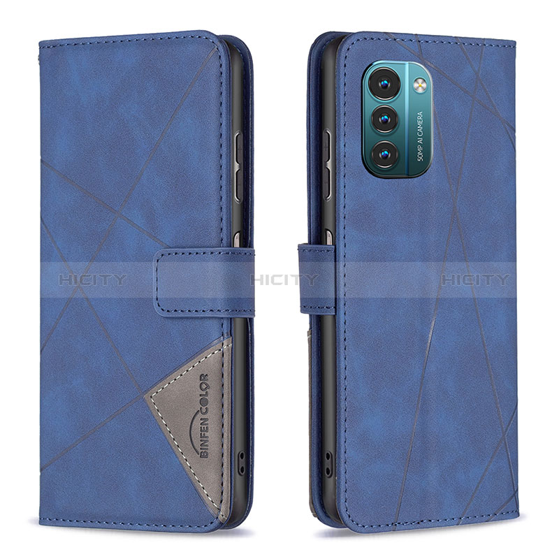 Funda de Cuero Cartera con Soporte Carcasa B08F para Nokia G21