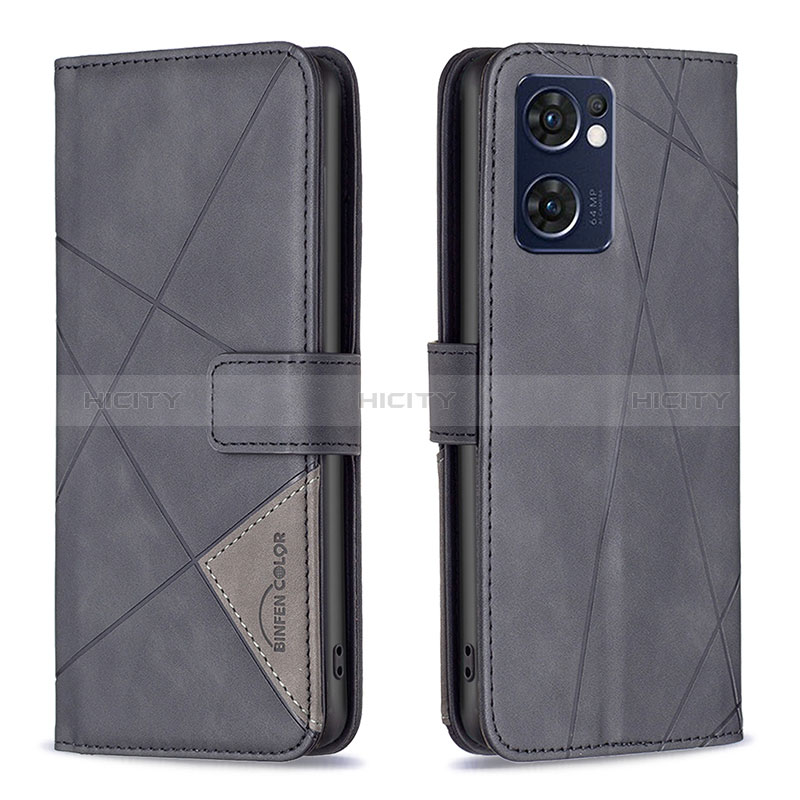 Funda de Cuero Cartera con Soporte Carcasa B08F para OnePlus Nord CE 2 5G