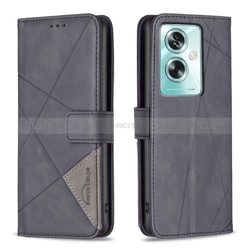 Funda de Cuero Cartera con Soporte Carcasa B08F para Oppo A2 5G