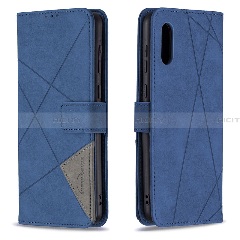 Funda de Cuero Cartera con Soporte Carcasa B08F para Samsung Galaxy A02