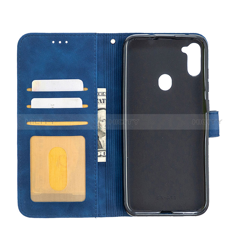 Funda de Cuero Cartera con Soporte Carcasa B08F para Samsung Galaxy A11