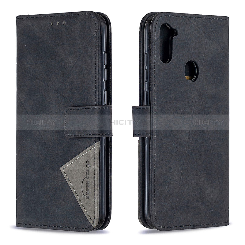 Funda de Cuero Cartera con Soporte Carcasa B08F para Samsung Galaxy A11