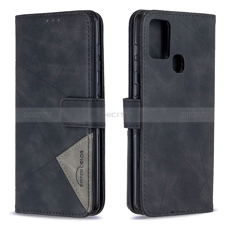 Funda de Cuero Cartera con Soporte Carcasa B08F para Samsung Galaxy A21s