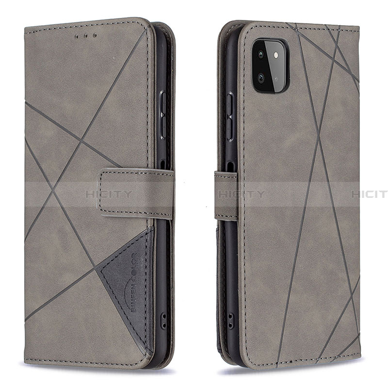 Funda de Cuero Cartera con Soporte Carcasa B08F para Samsung Galaxy A22 5G