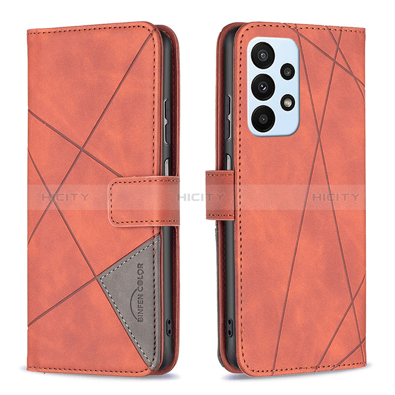 Funda de Cuero Cartera con Soporte Carcasa B08F para Samsung Galaxy A23 5G