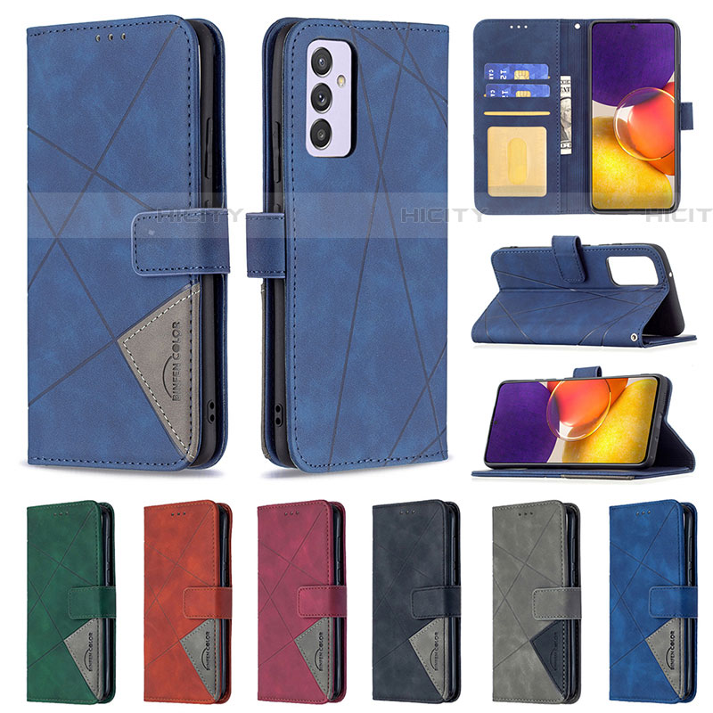 Funda Estilo Cartera Bi-Color Series para Samsung Galaxy A52 5G