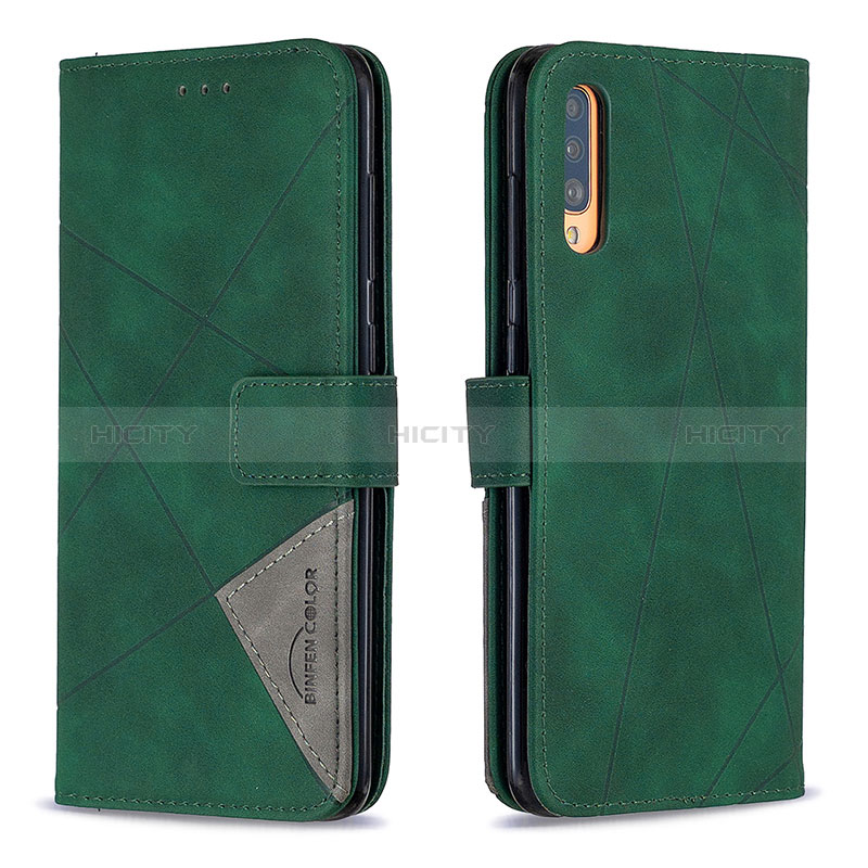 Funda de Cuero Cartera con Soporte Carcasa B08F para Samsung Galaxy A70