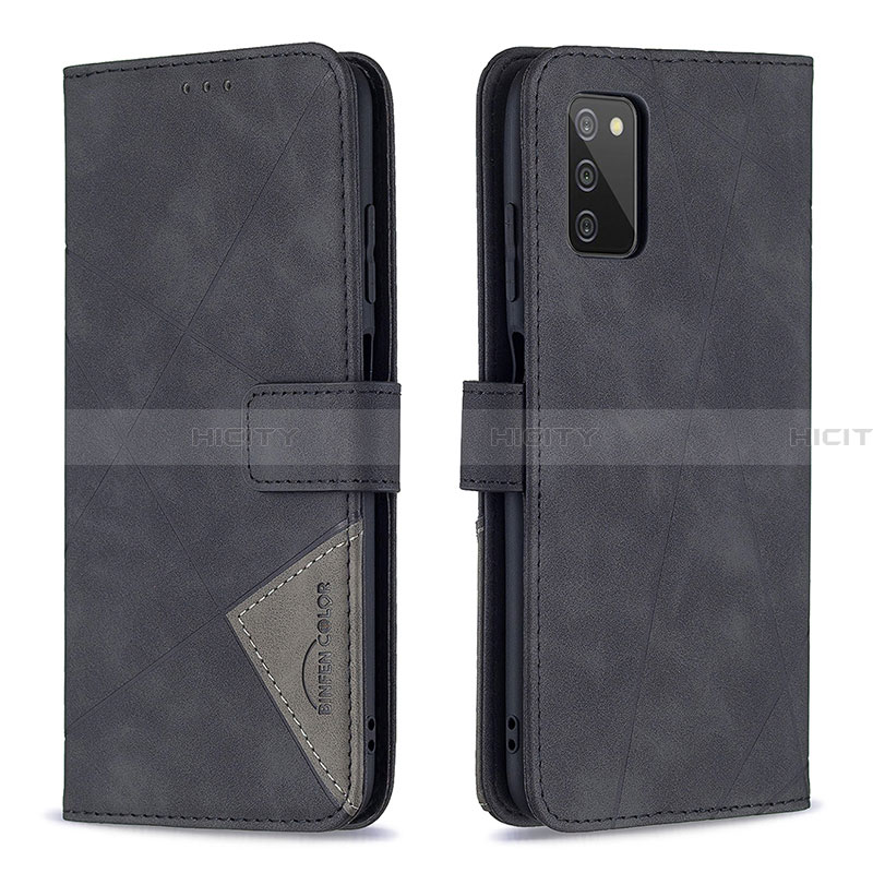 Funda de Cuero Cartera con Soporte Carcasa B08F para Samsung Galaxy F02S SM-E025F