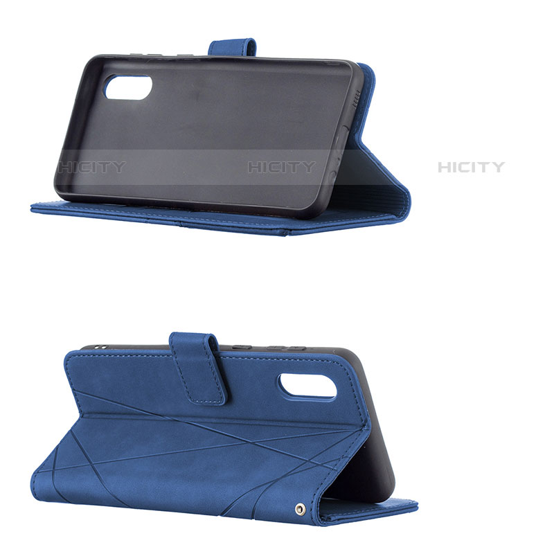 Funda de Cuero Cartera con Soporte Carcasa B08F para Samsung Galaxy M02