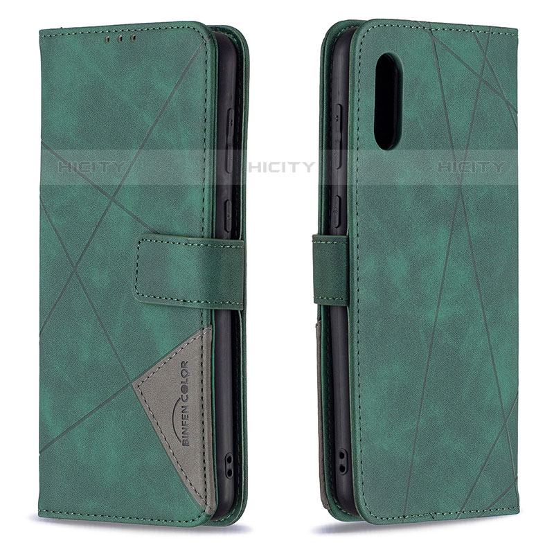 Funda de Cuero Cartera con Soporte Carcasa B08F para Samsung Galaxy M02