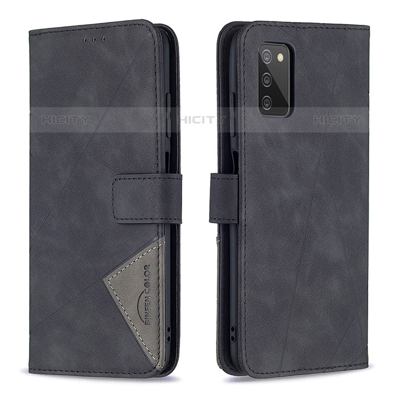 Funda de Cuero Cartera con Soporte Carcasa B08F para Samsung Galaxy M02s